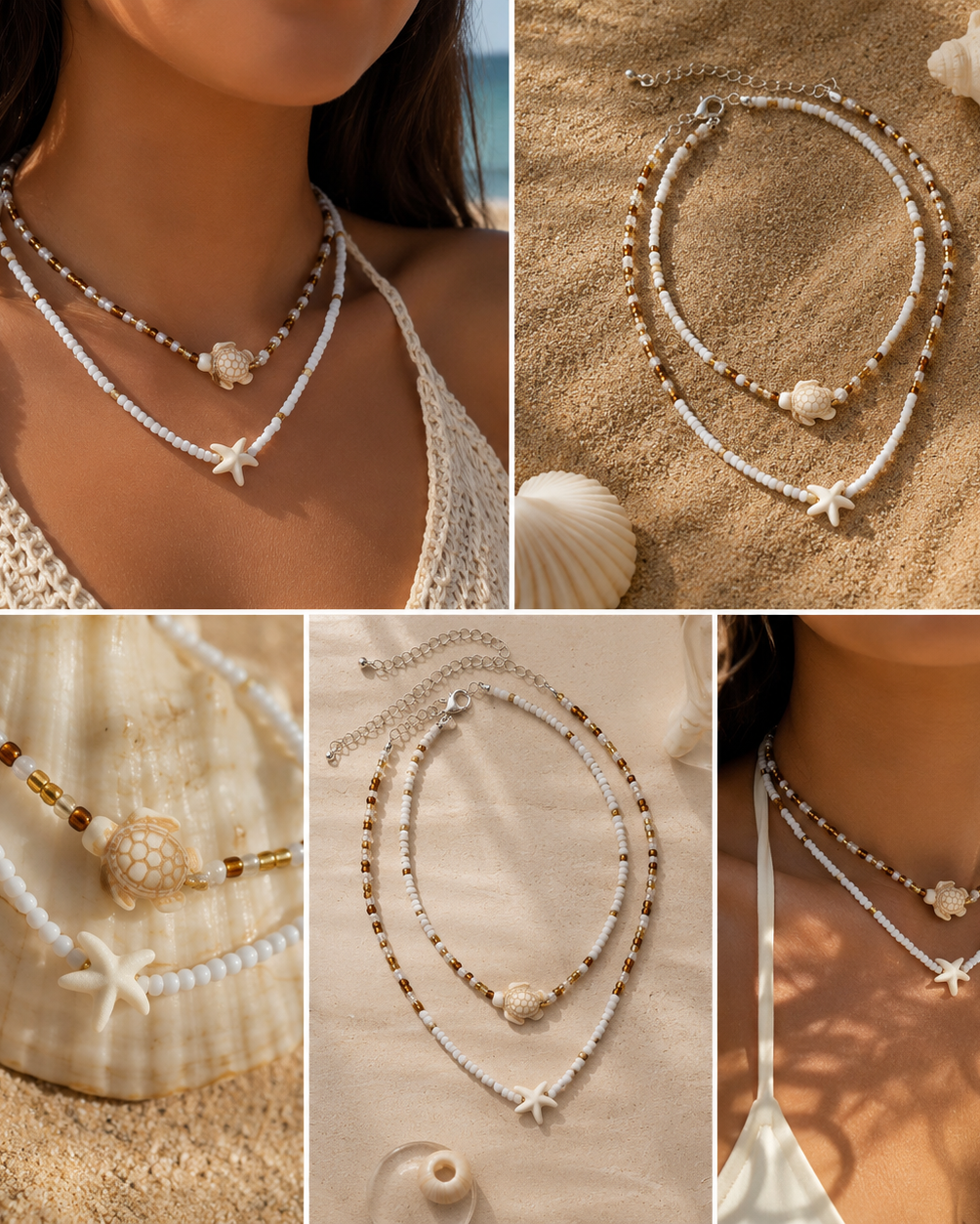 Bohemian Necklace Set